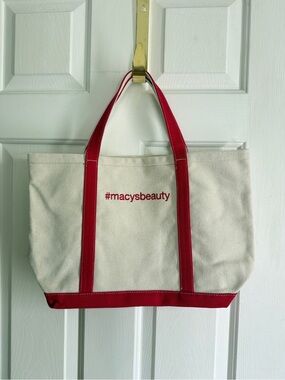 Macy's beauty tote bag
